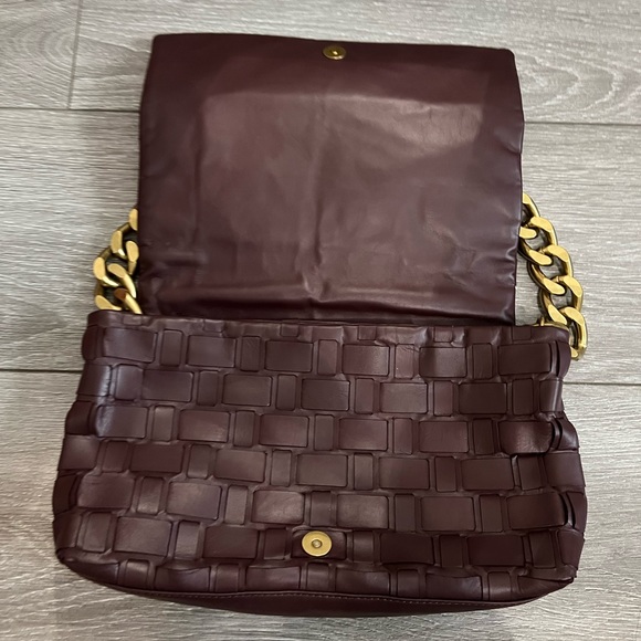 ZARA Woven shoulder - Wine color - Picture 6 of 9
